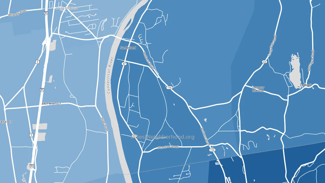 01375, MA block-group political-lean map