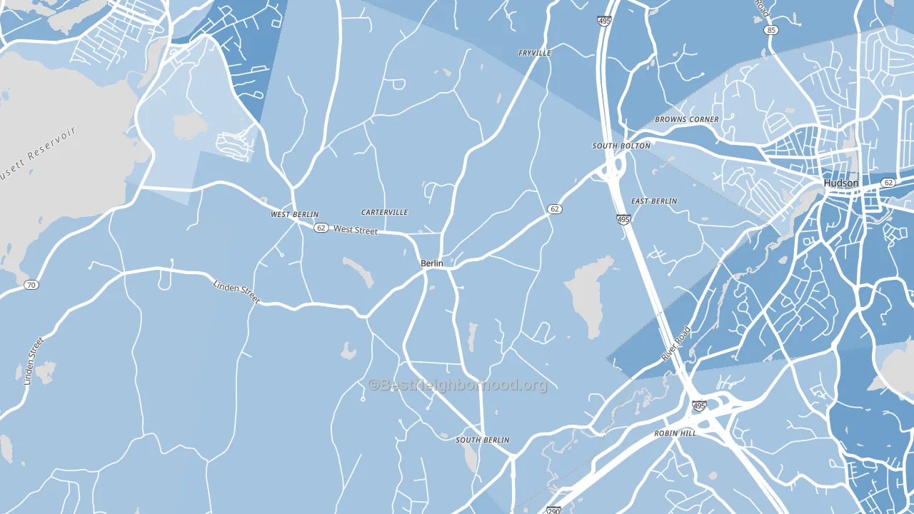 01503, MA block-group political-lean map