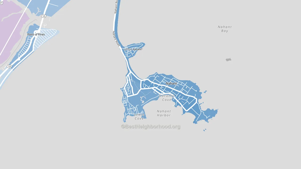 01908, MA block-group political-lean map