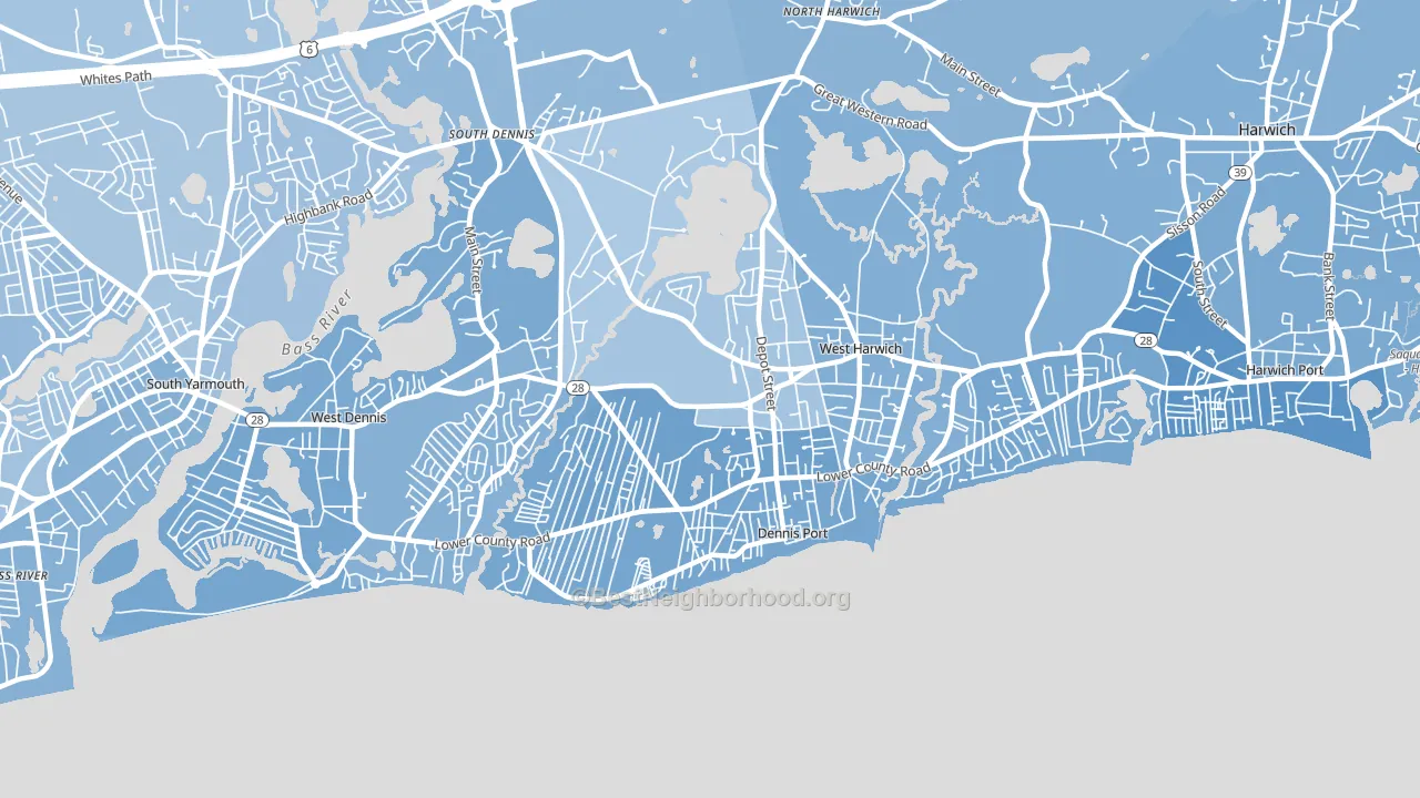02639, MA block-group political-lean map