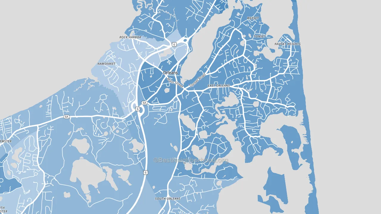02653, MA block-group political-lean map