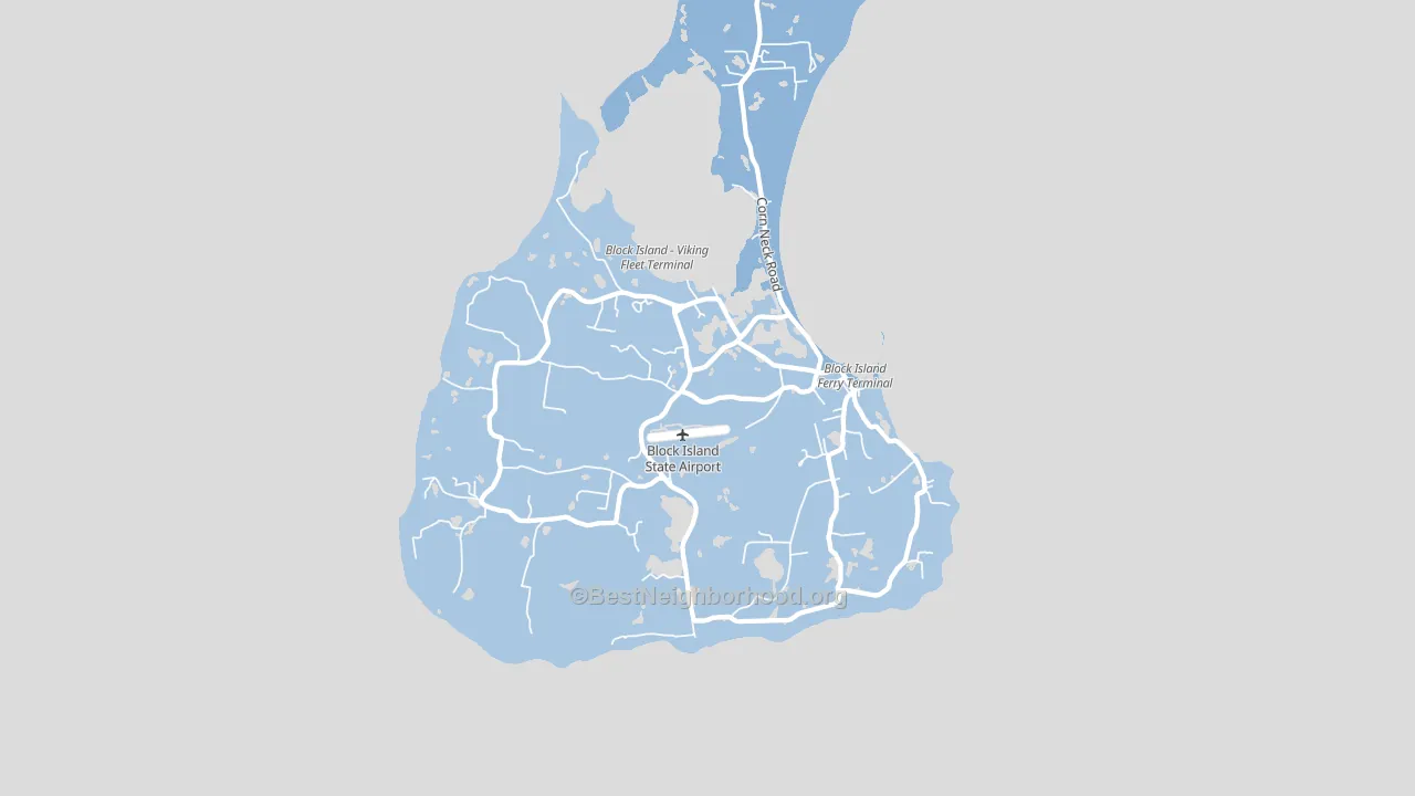 02807, RI block-group political-lean map