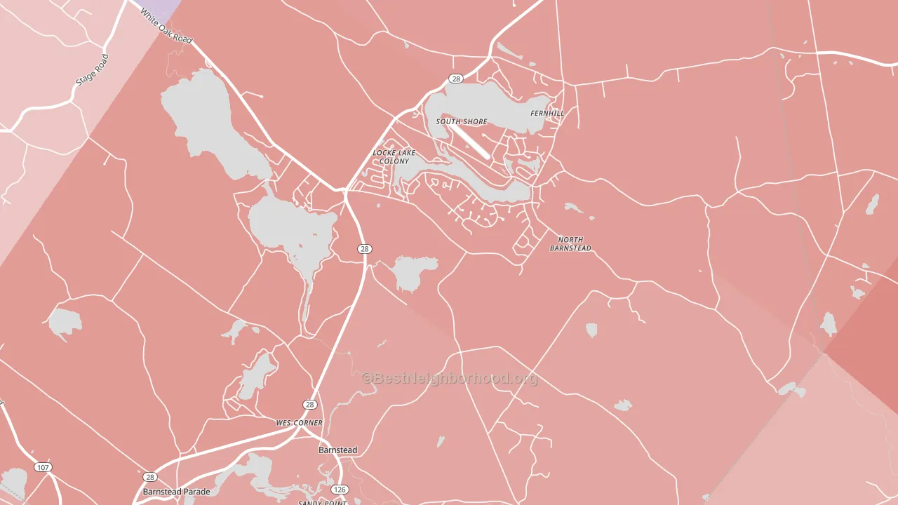 03225, NH block-group political-lean map