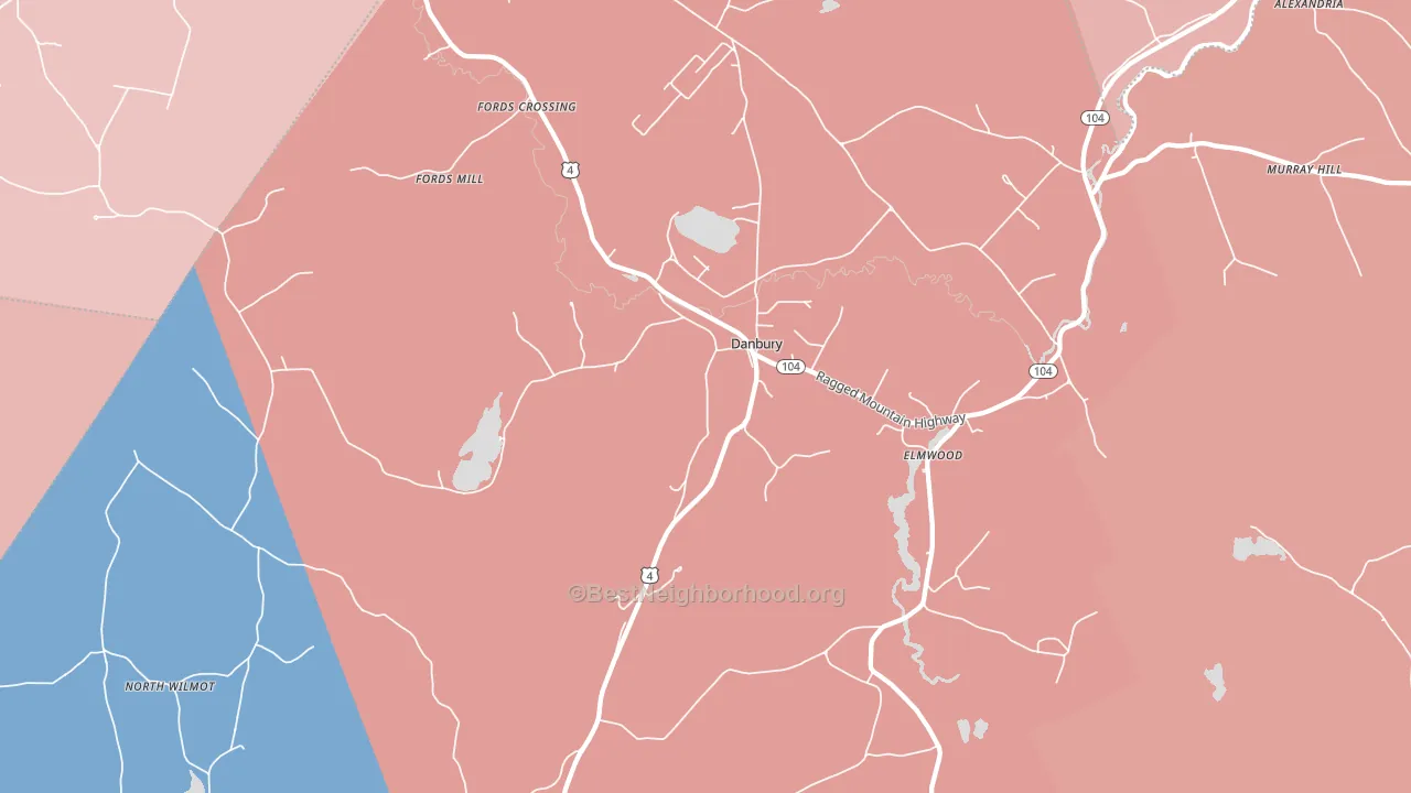 03230, NH block-group political-lean map