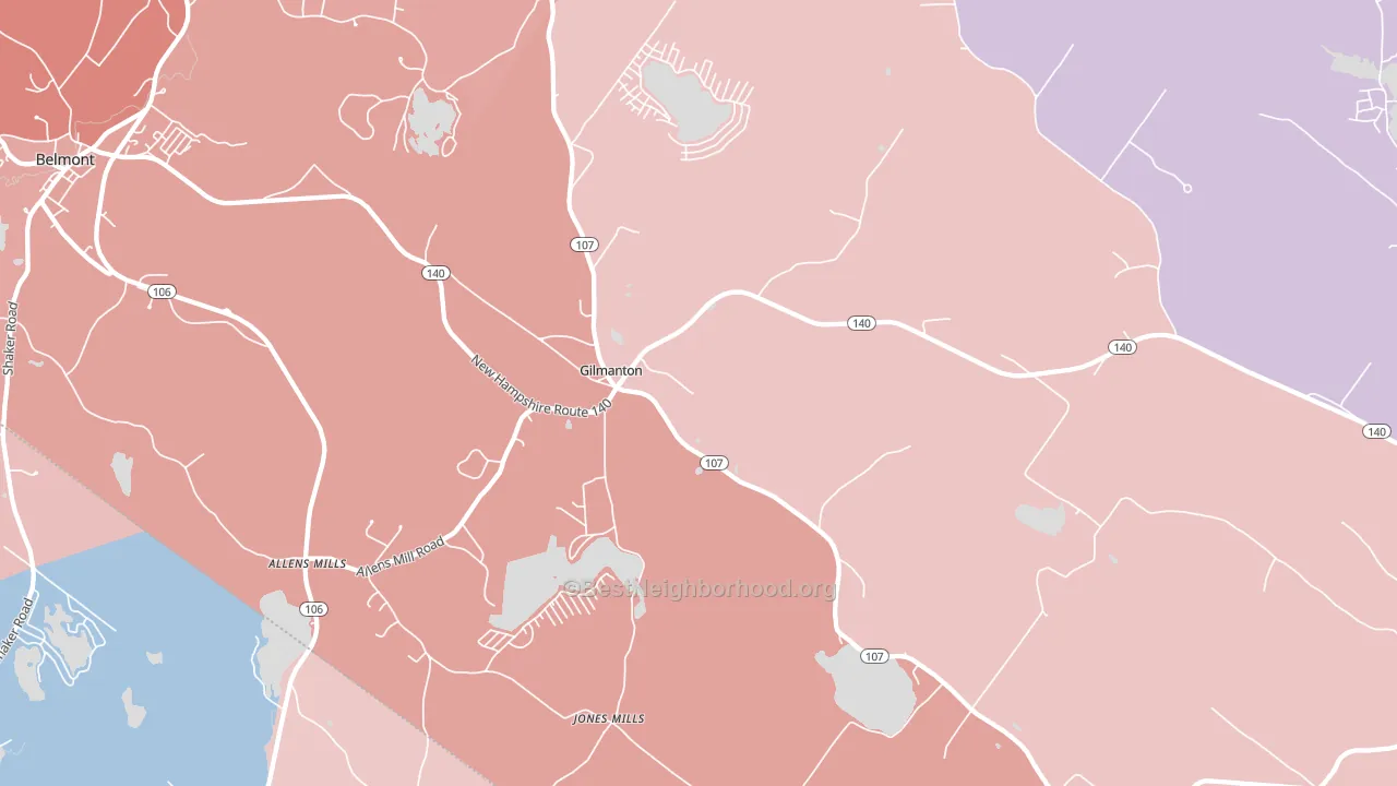 03237, NH block-group political-lean map