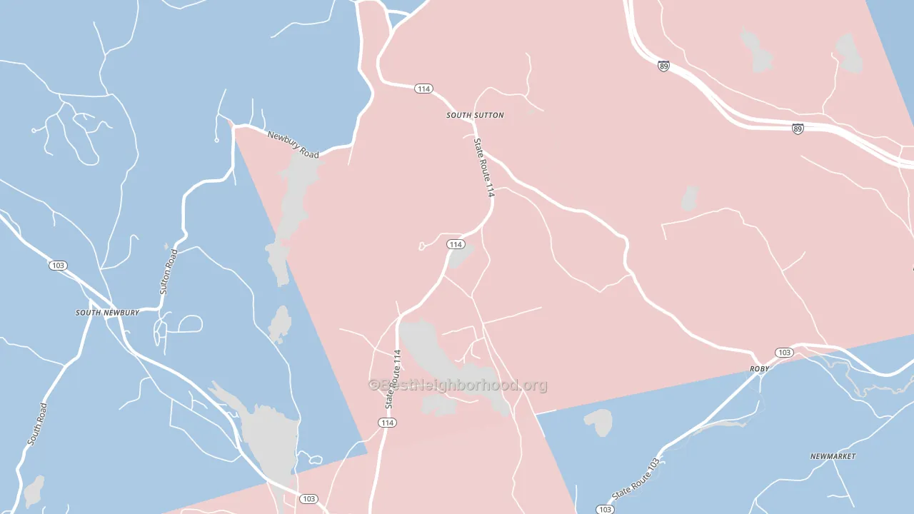 03273, NH block-group political-lean map