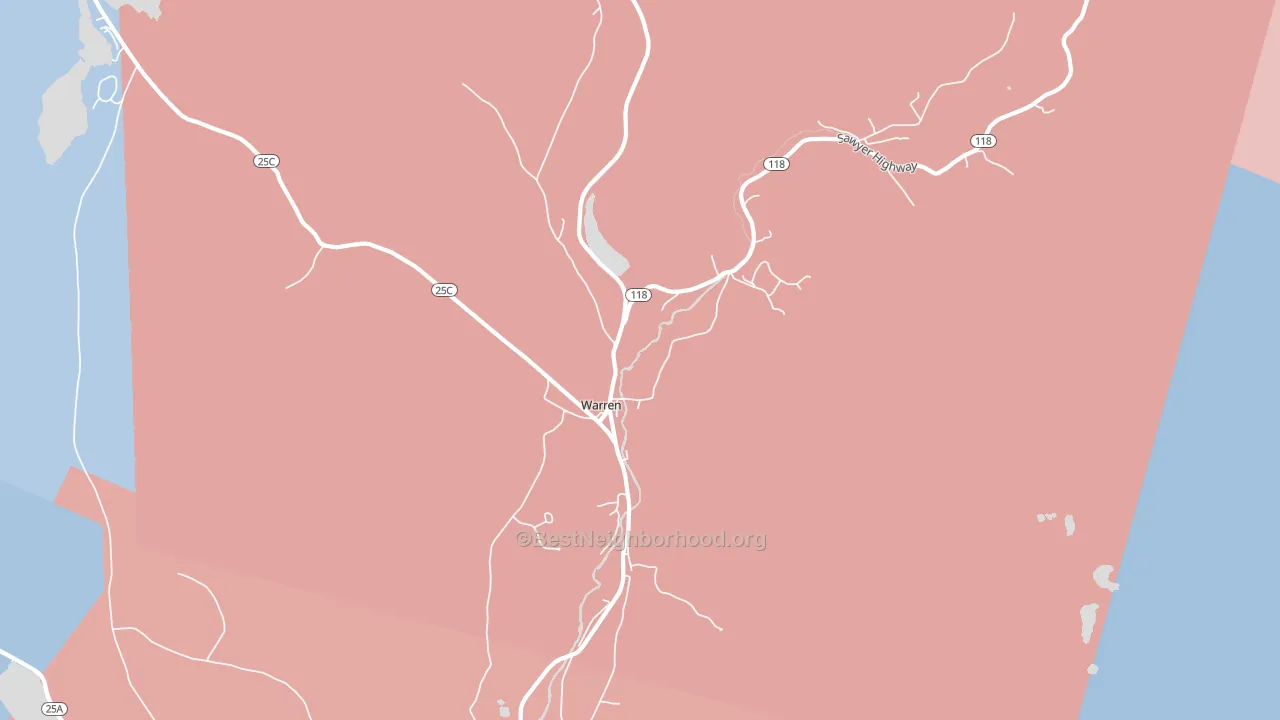 03279, NH block-group political-lean map