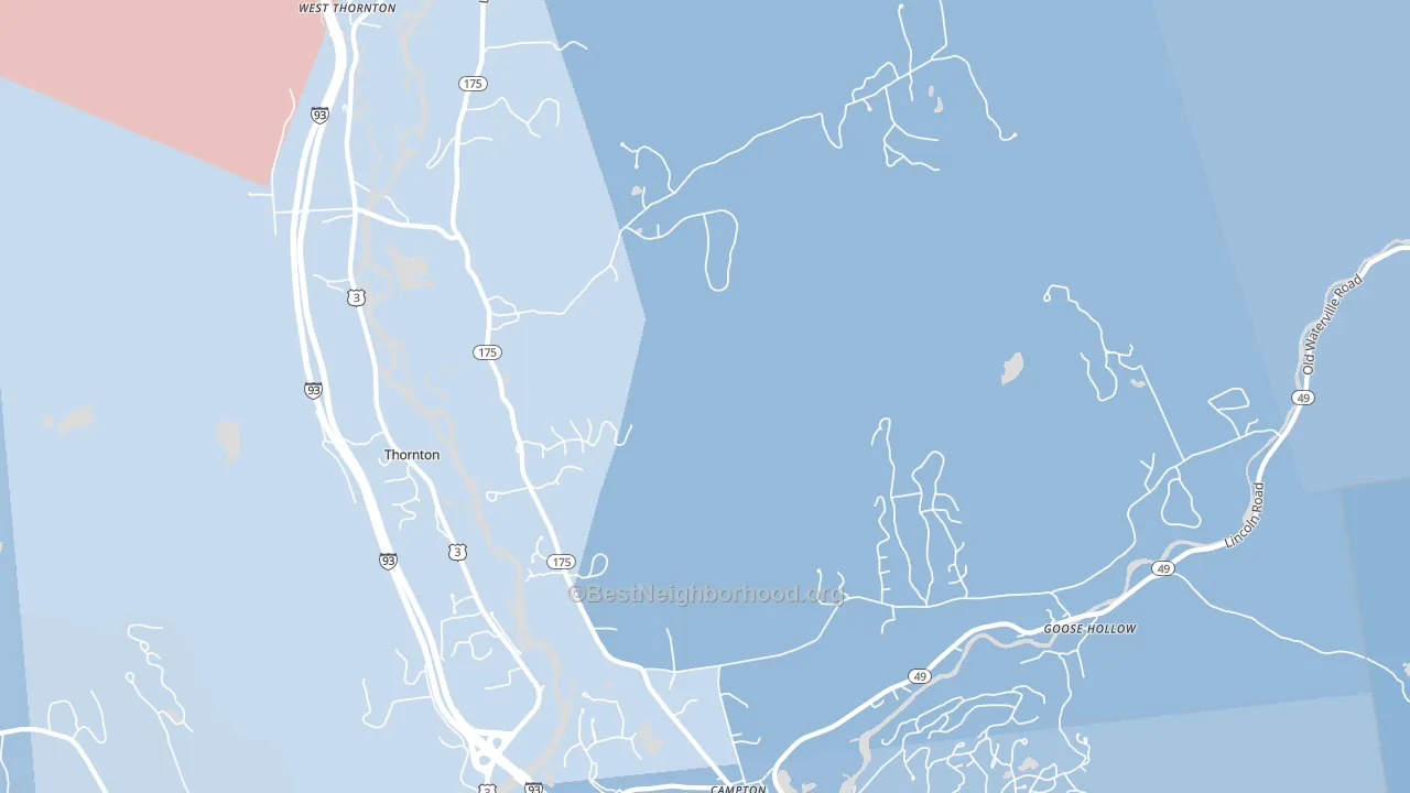 03285, NH block-group political-lean map
