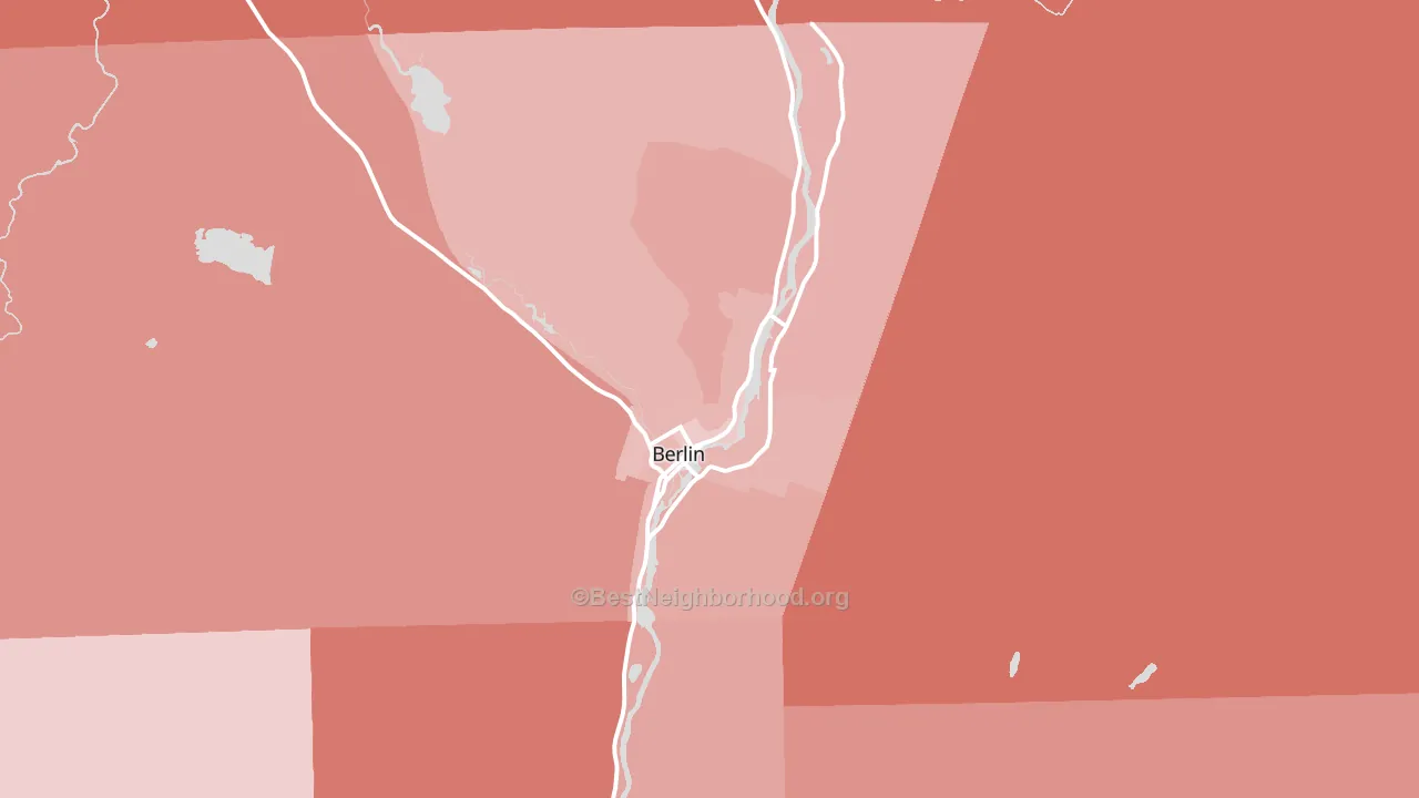 03570, NH block-group political-lean map