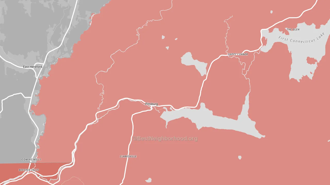 03592, NH block-group political-lean map