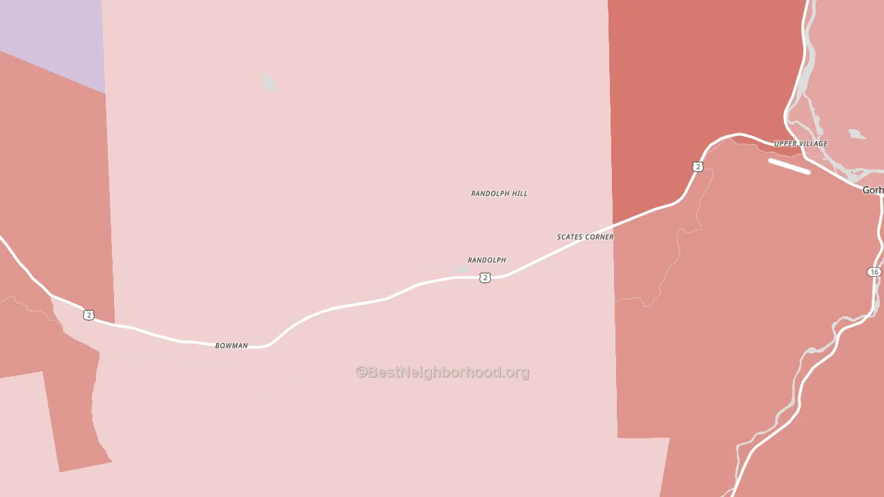 03593, NH block-group political-lean map