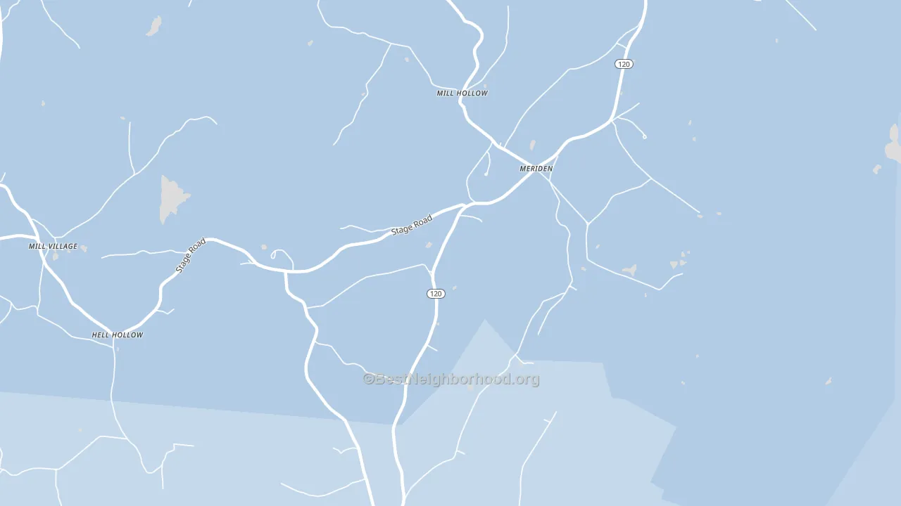 03770, NH block-group political-lean map
