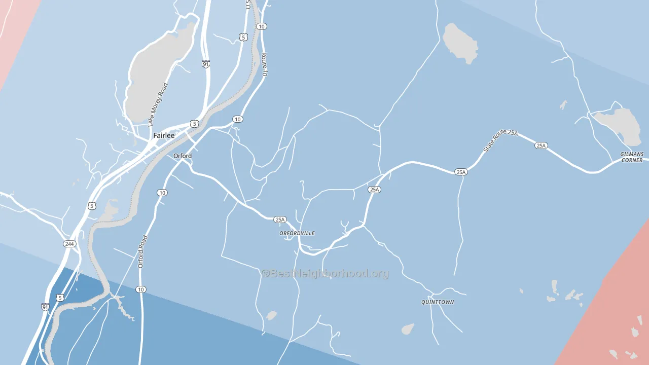 03777, NH block-group political-lean map