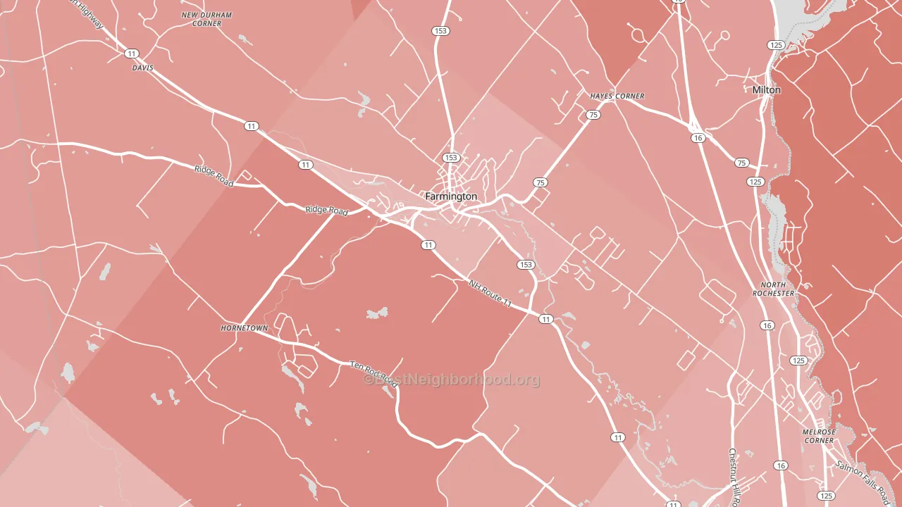 03835, NH block-group political-lean map