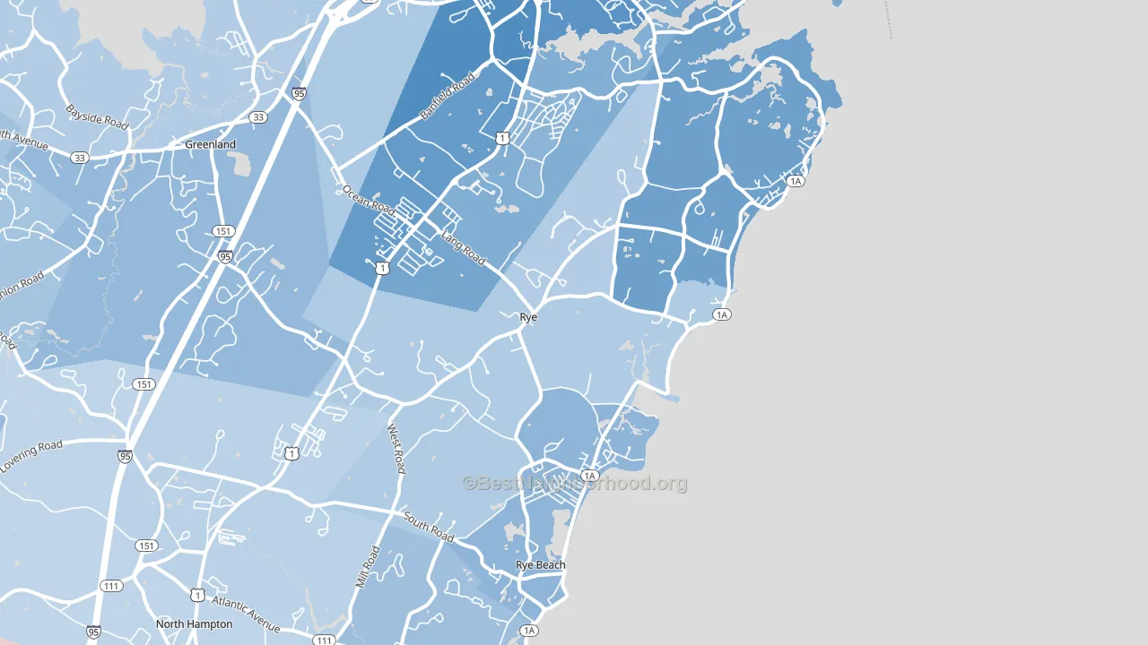 03870, NH block-group political-lean map