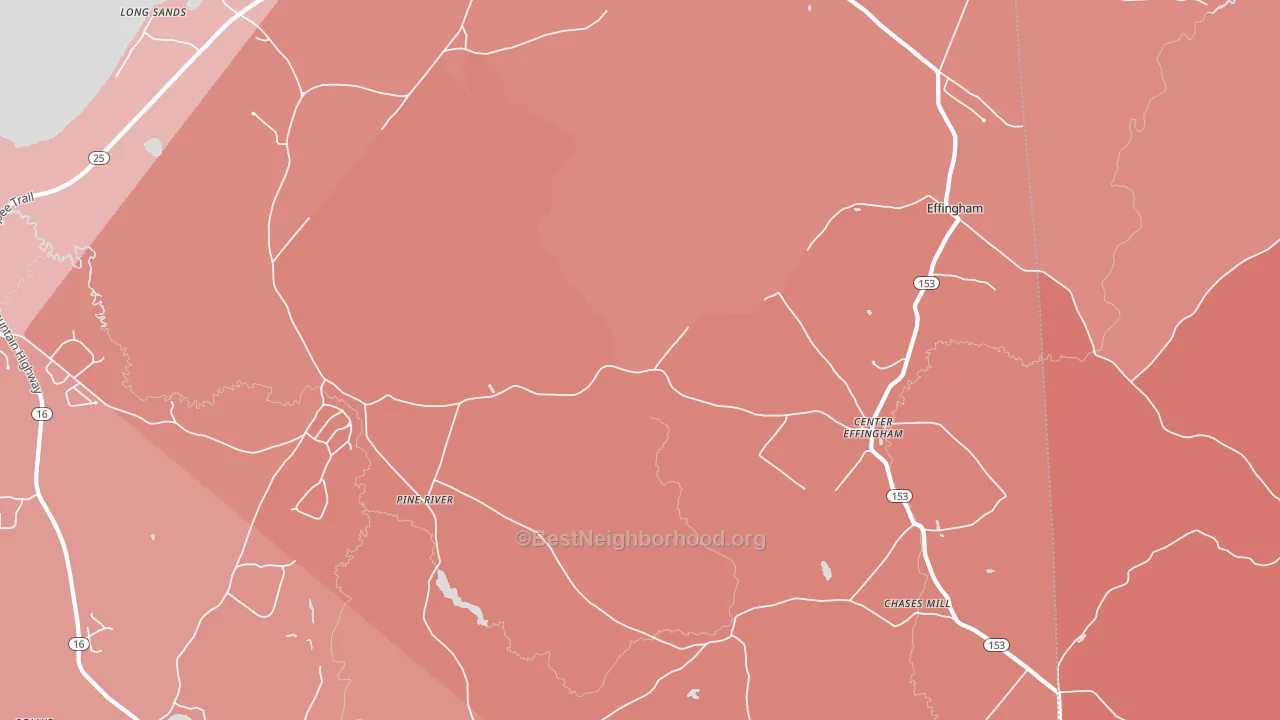 03882, NH block-group political-lean map