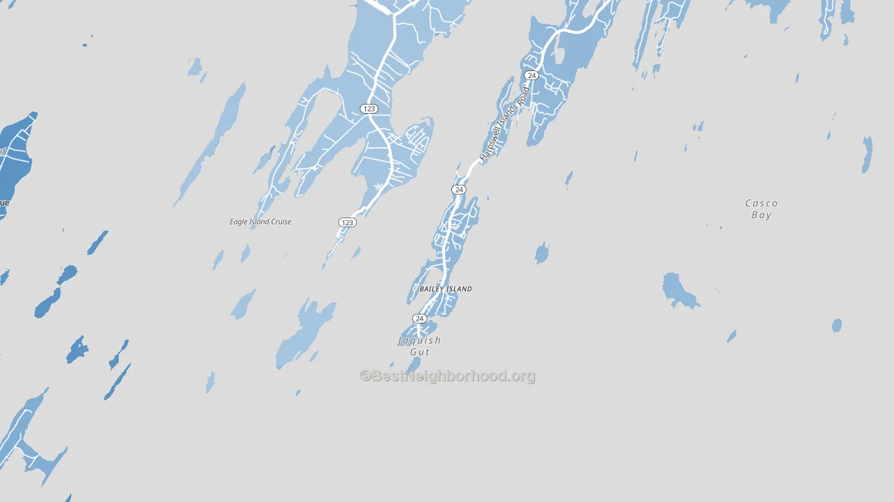 04003, ME block-group political-lean map
