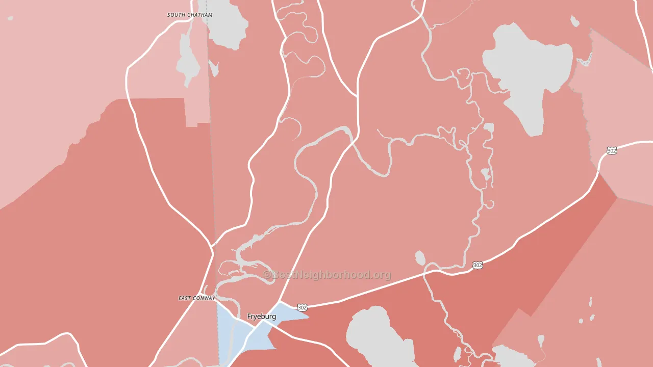 04037, ME block-group political-lean map