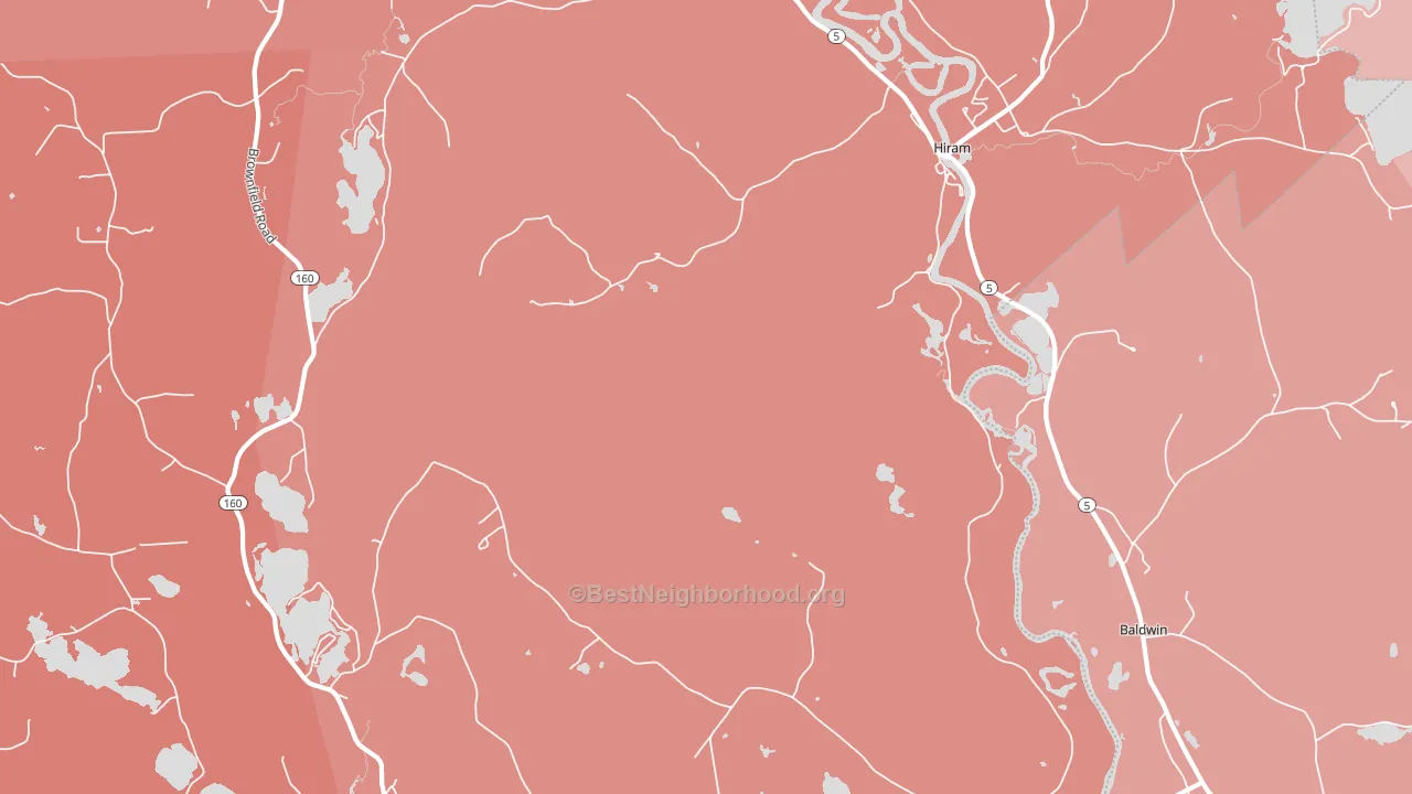04041, ME block-group political-lean map