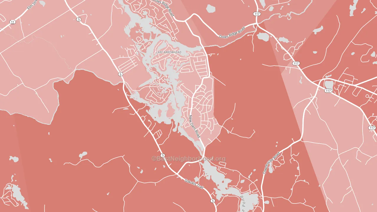 04061, ME block-group political-lean map