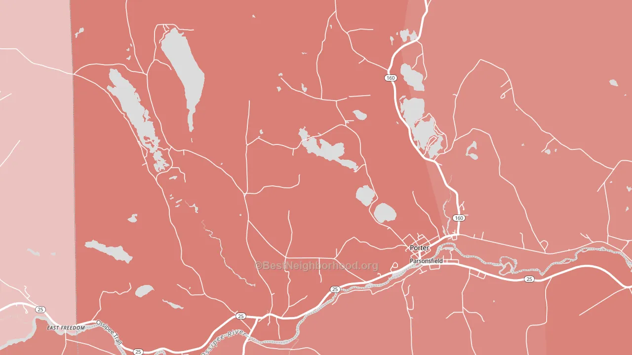 04068, ME block-group political-lean map