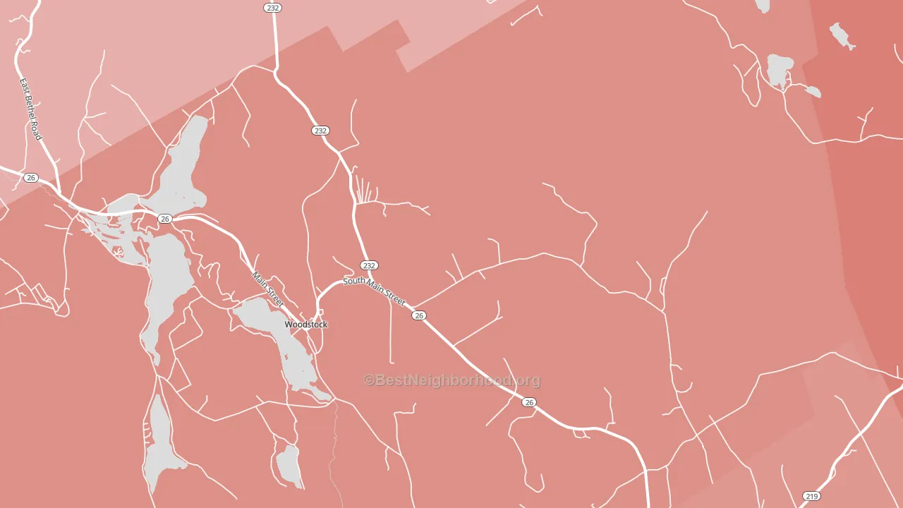 04219, ME block-group political-lean map