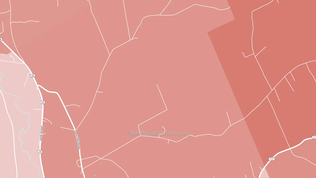 04271, ME block-group political-lean map