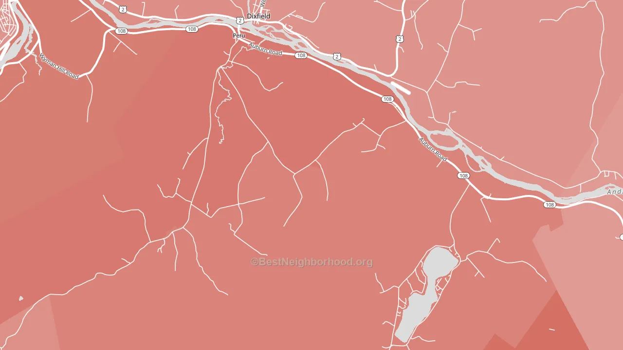 04290, ME block-group political-lean map