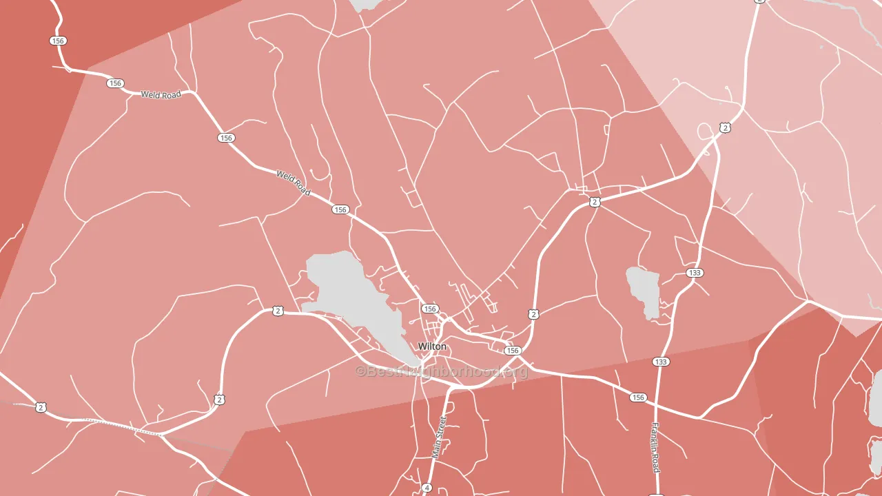 04294, ME block-group political-lean map