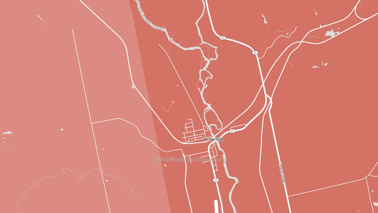 04415, ME block-group political-lean map