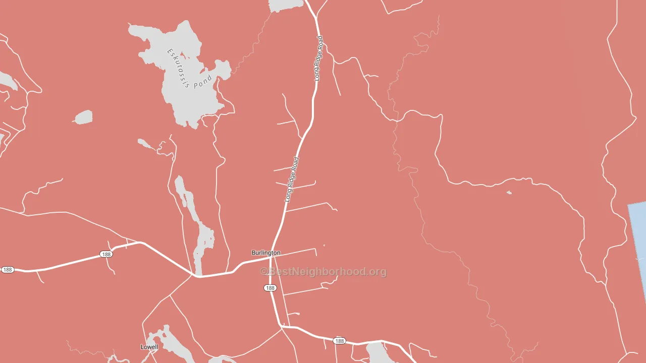 04417, ME block-group political-lean map