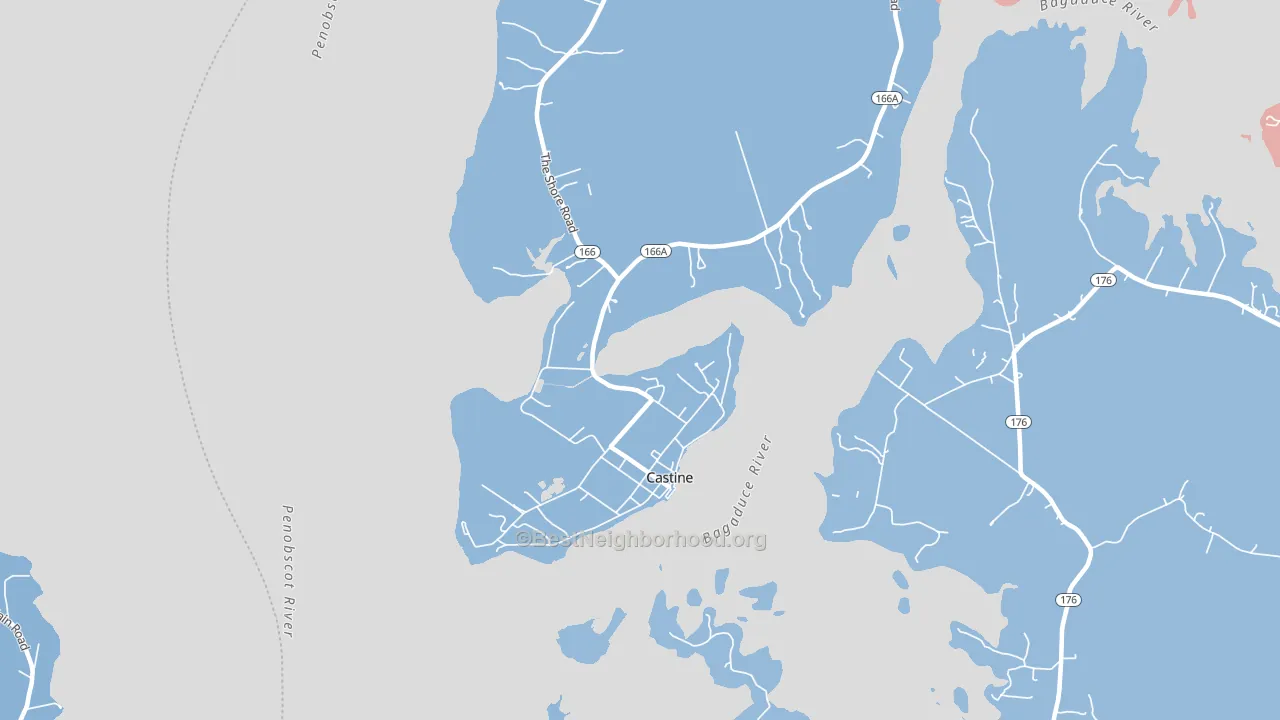 04421, ME block-group political-lean map