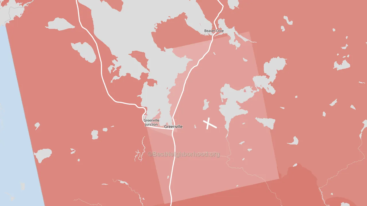 04441, ME block-group political-lean map