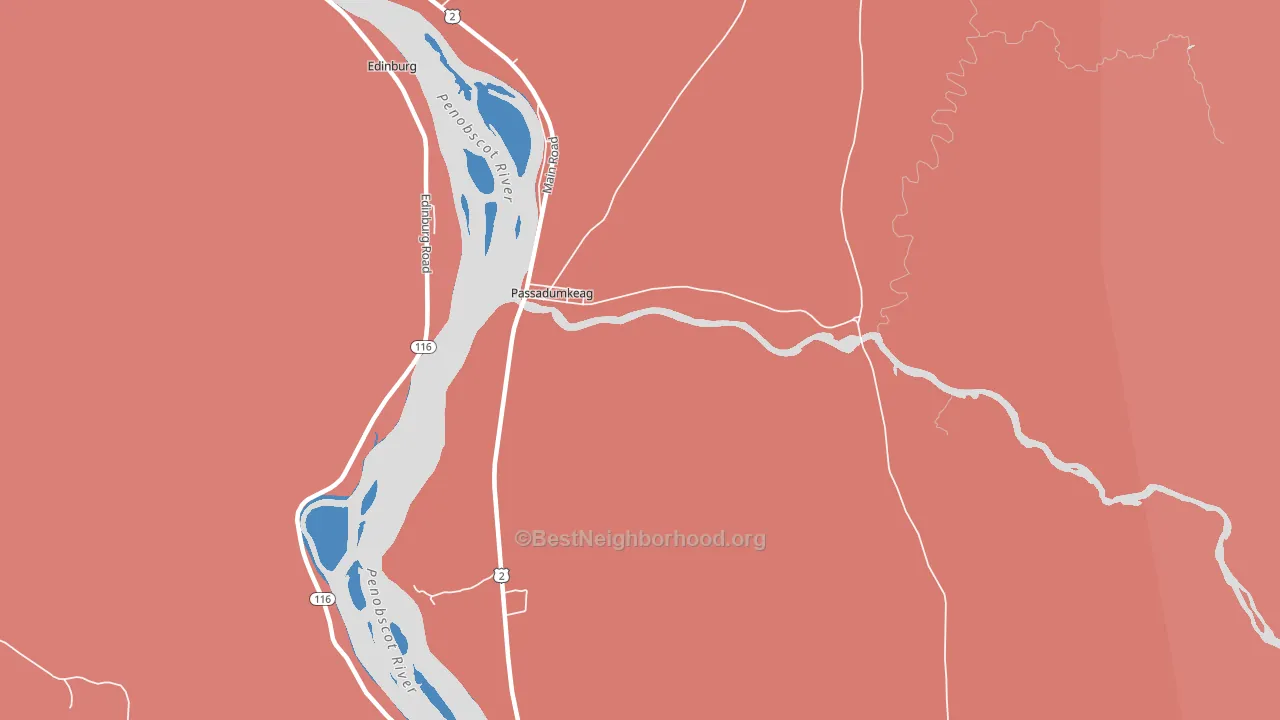 04475, ME block-group political-lean map