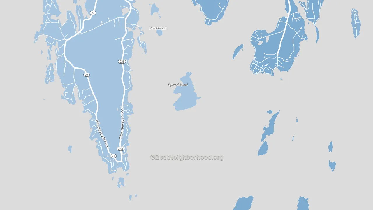 04570, ME block-group political-lean map