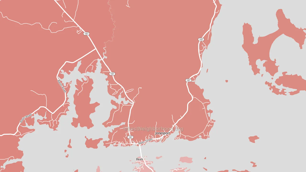 04649, ME block-group political-lean map
