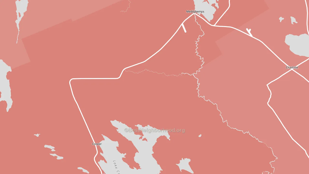 04657, ME block-group political-lean map
