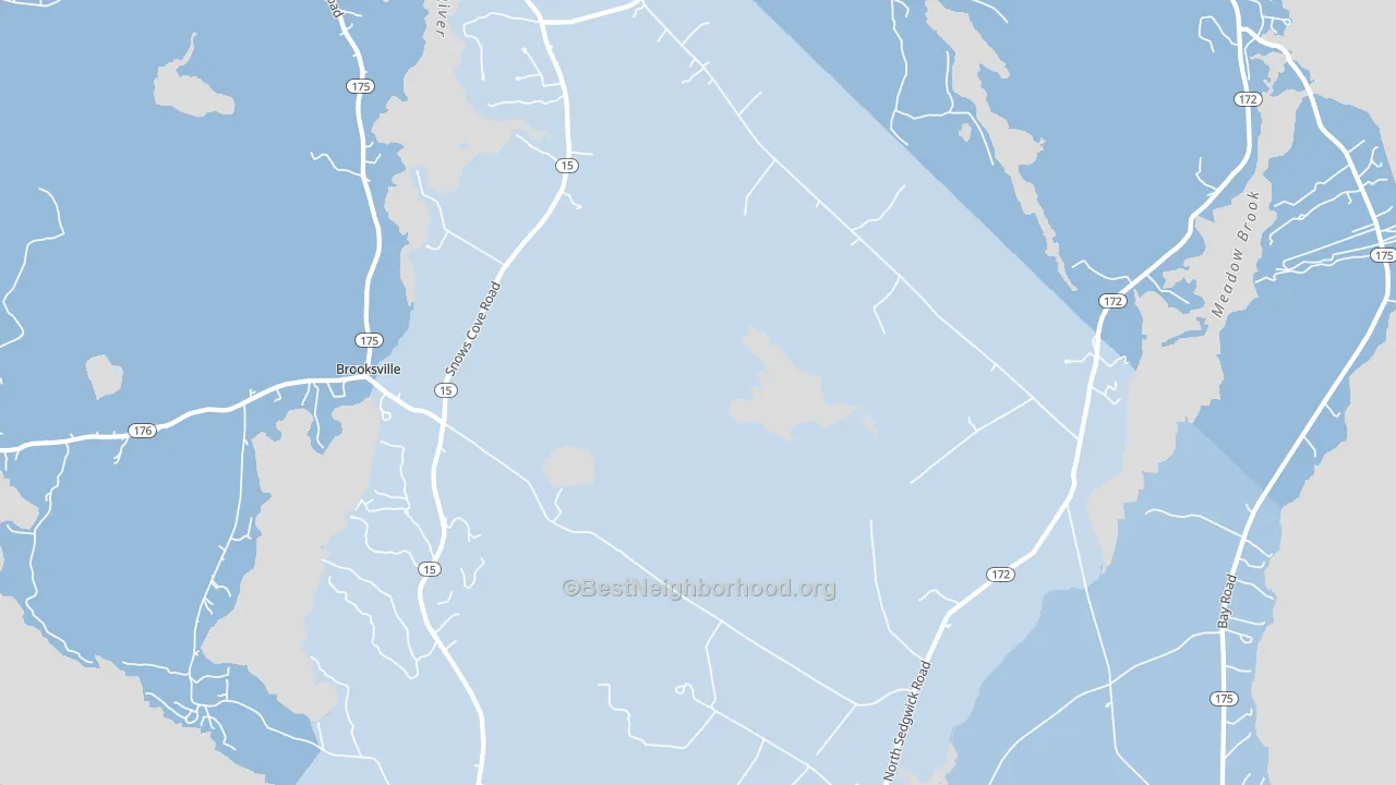 04676, ME block-group political-lean map