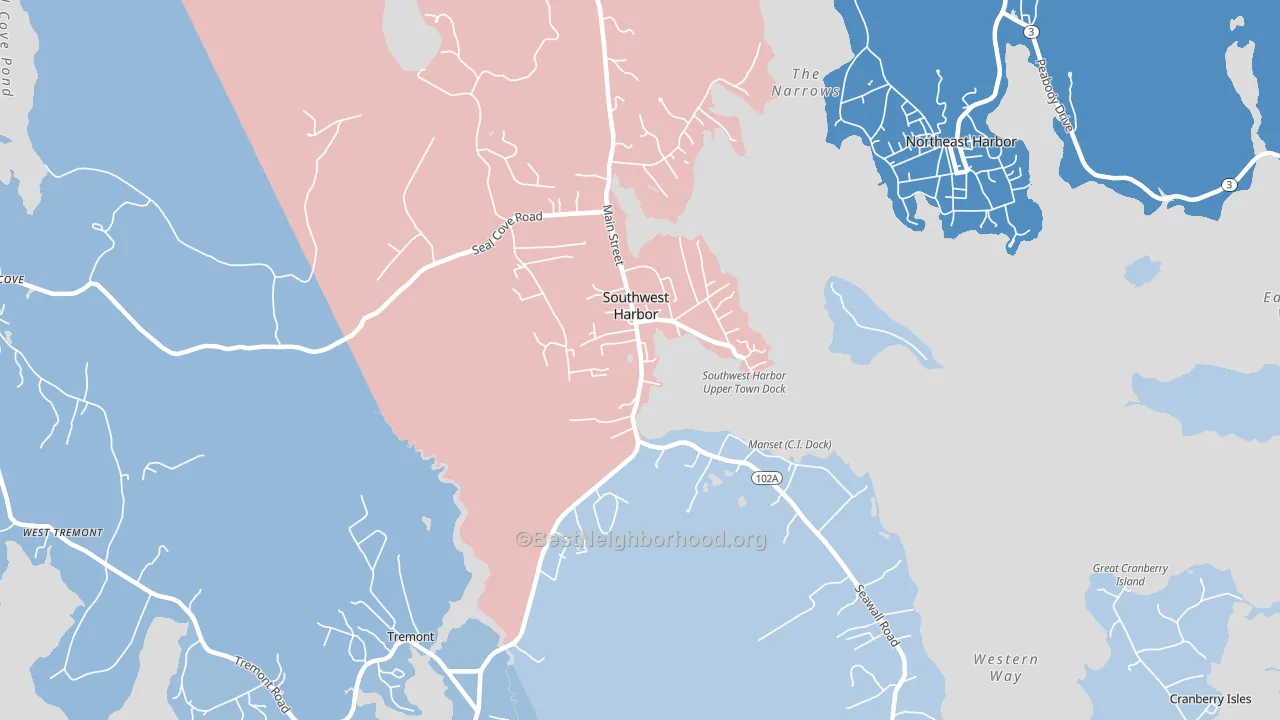 04679, ME block-group political-lean map