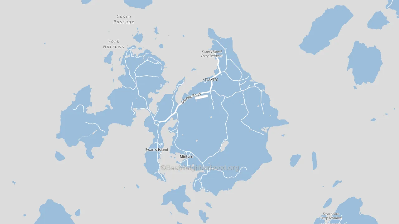 04685, ME block-group political-lean map