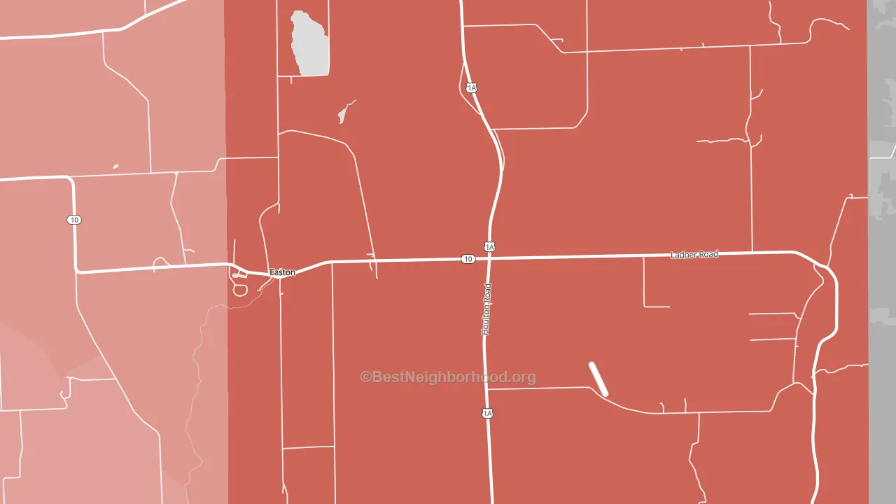 04740, ME block-group political-lean map