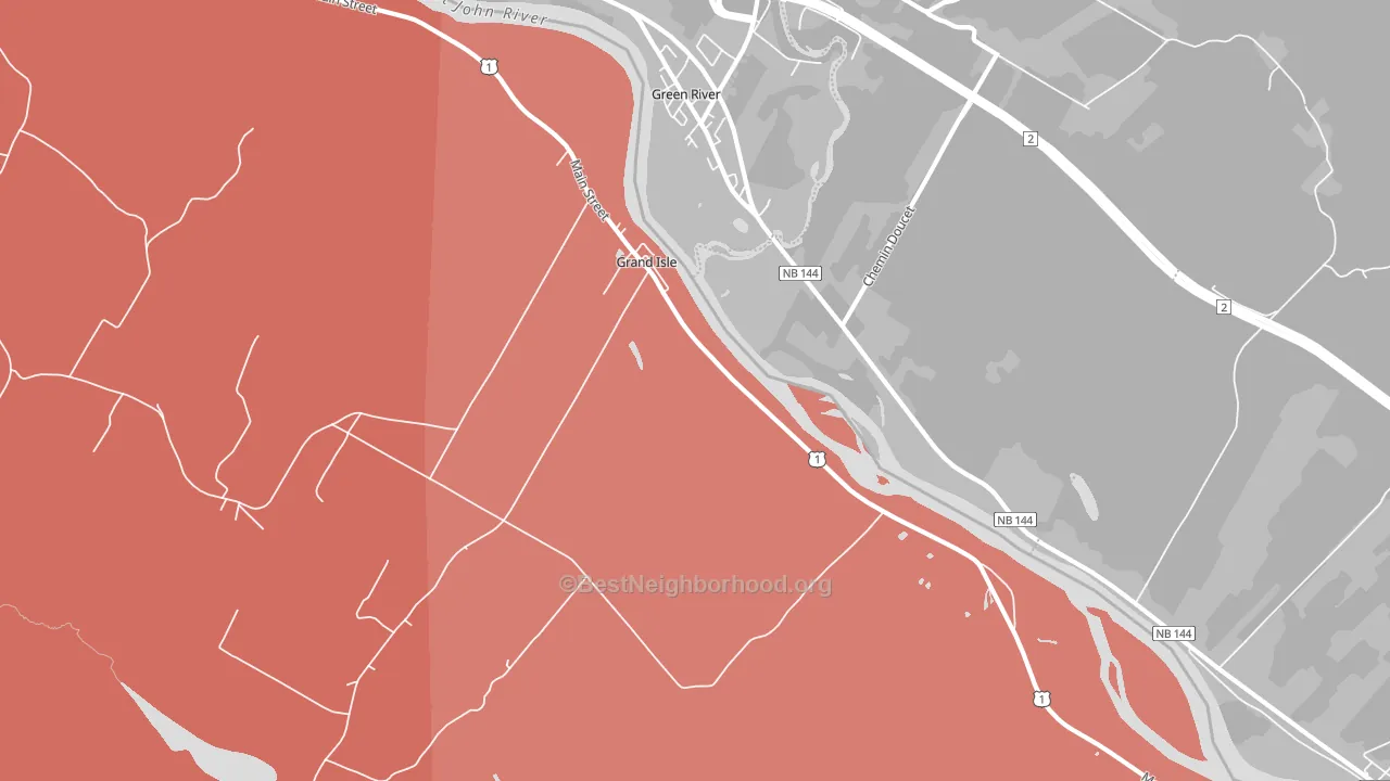04746, ME block-group political-lean map