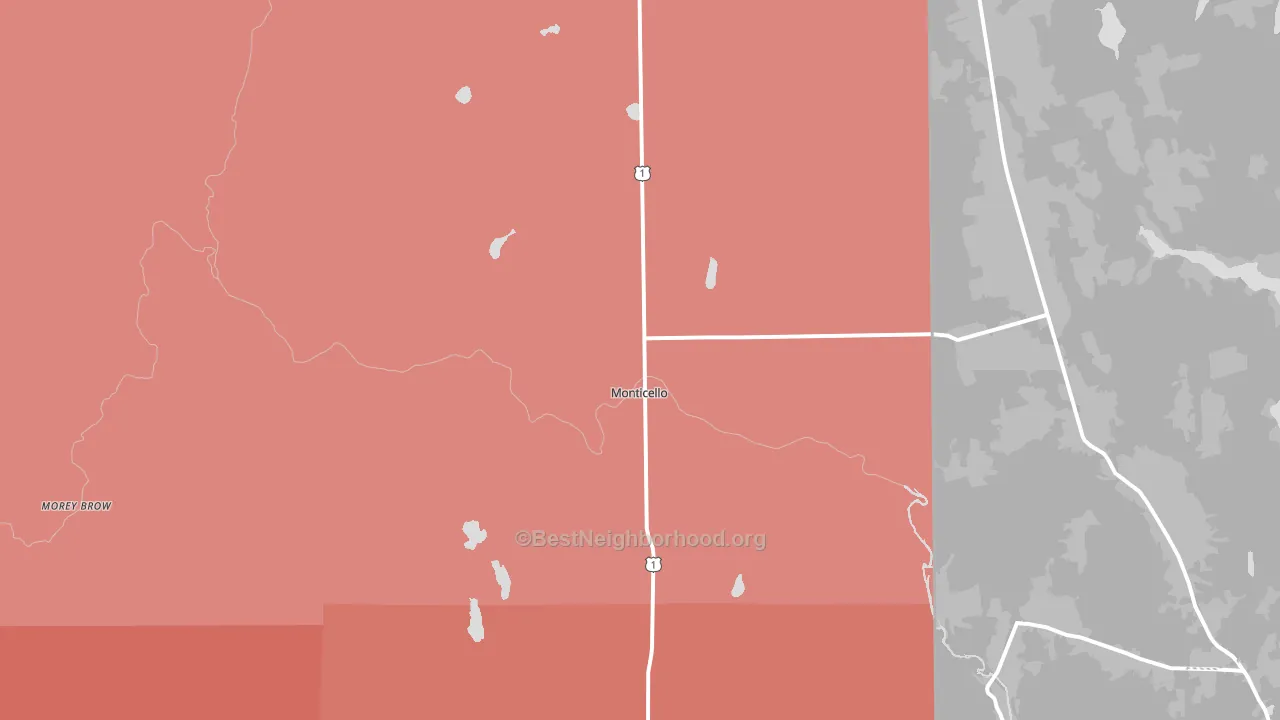 04760, ME block-group political-lean map