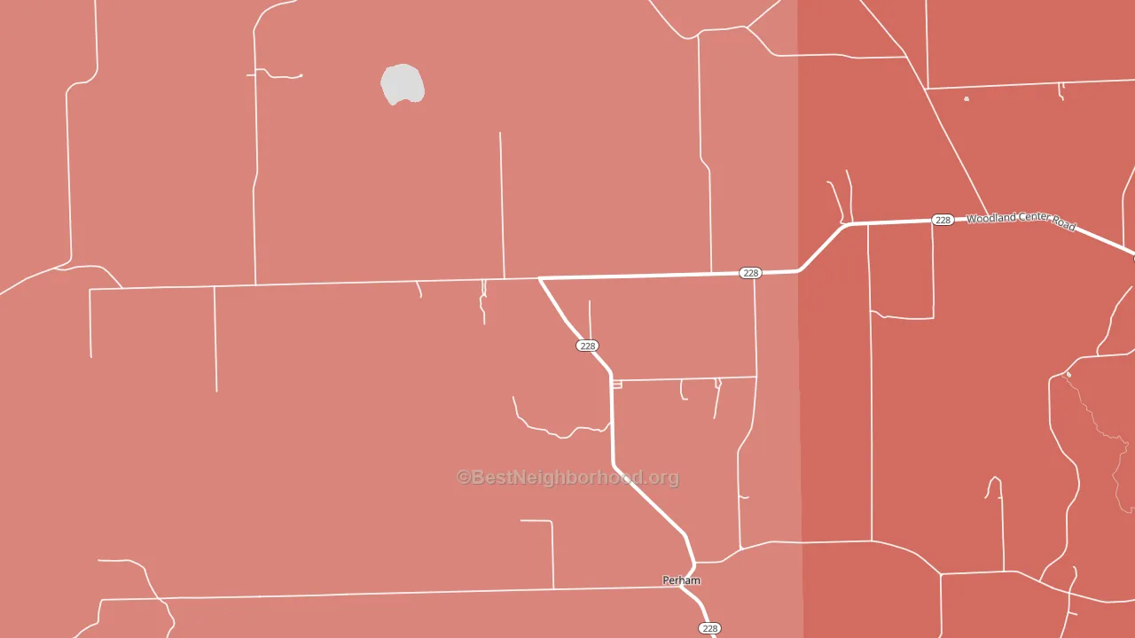 04766, ME block-group political-lean map