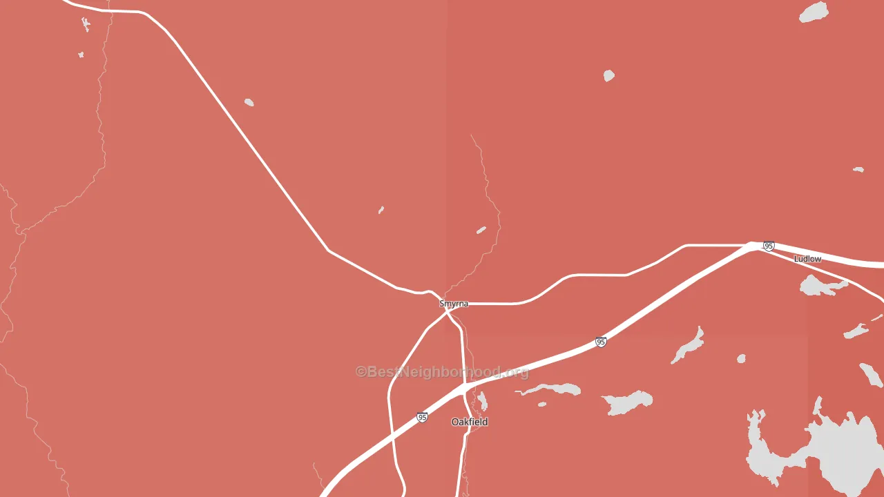 04780, ME block-group political-lean map