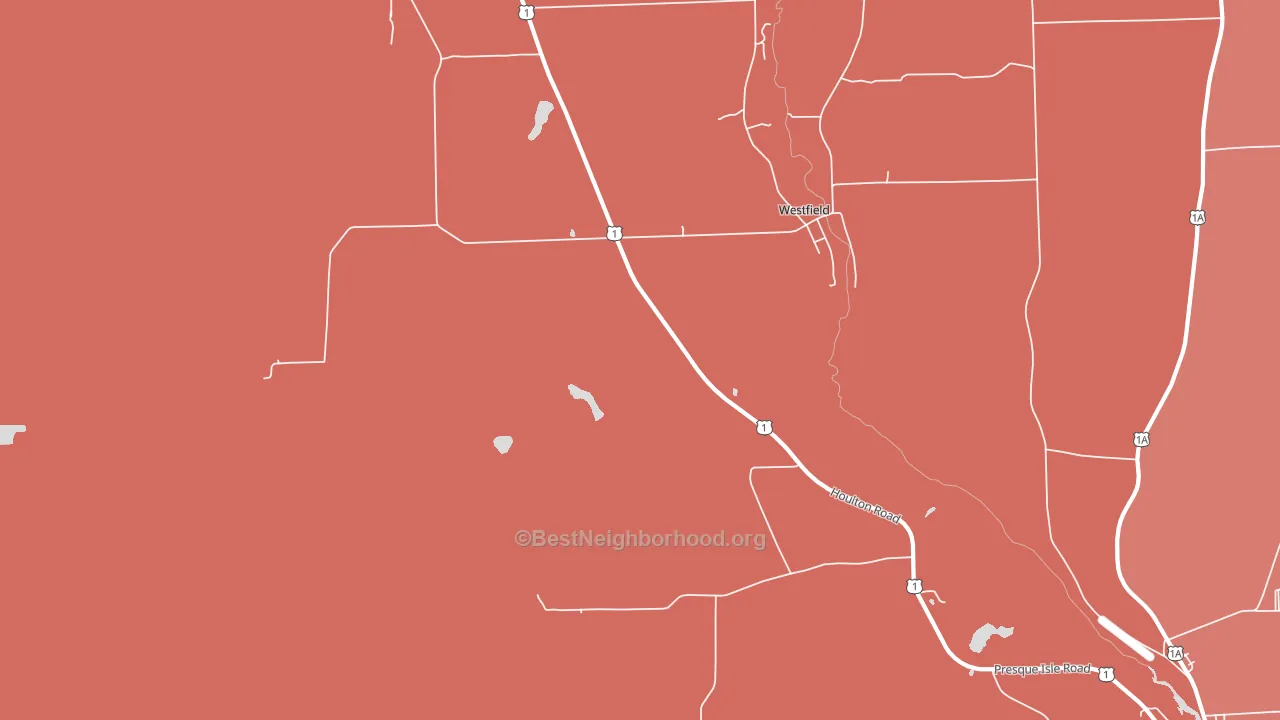 04787, ME block-group political-lean map