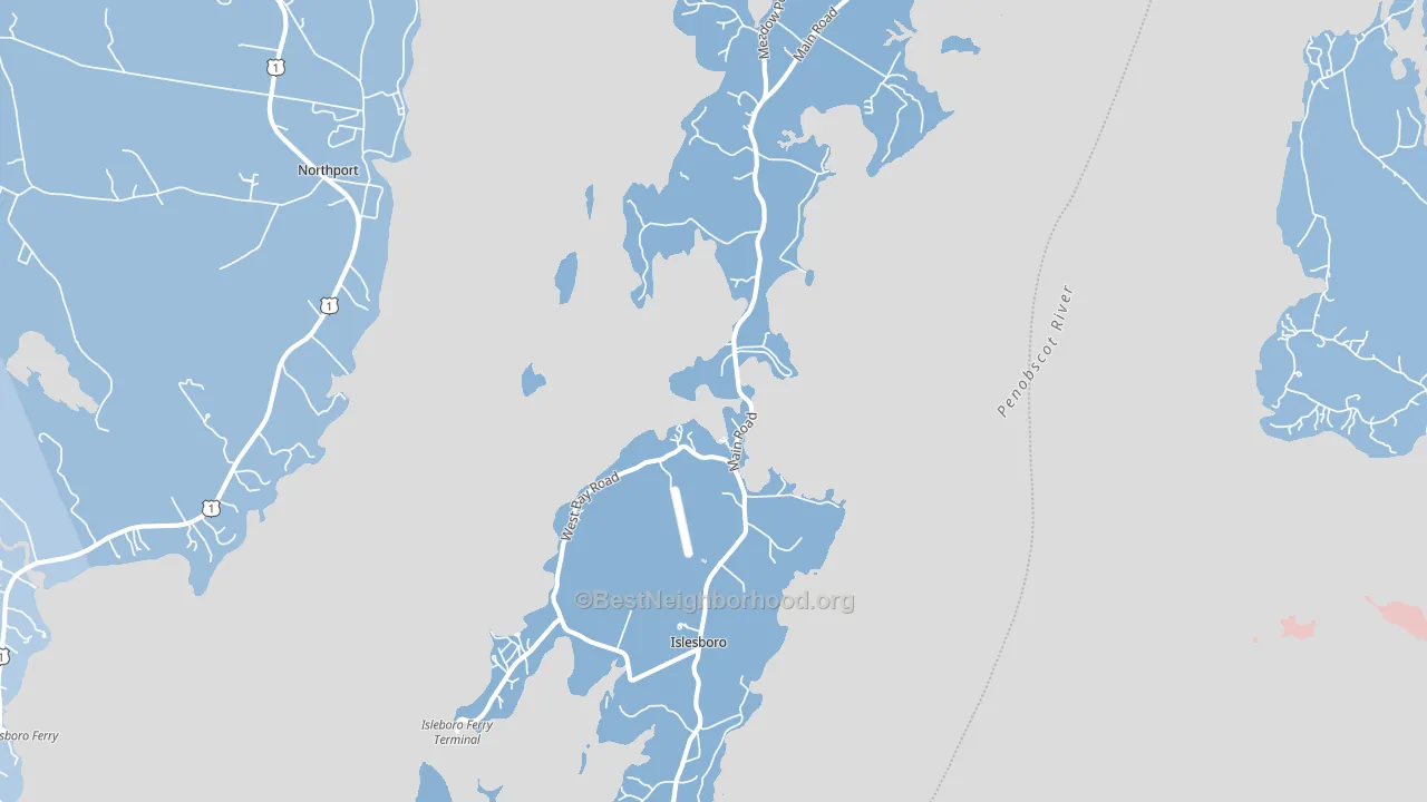 04848, ME block-group political-lean map