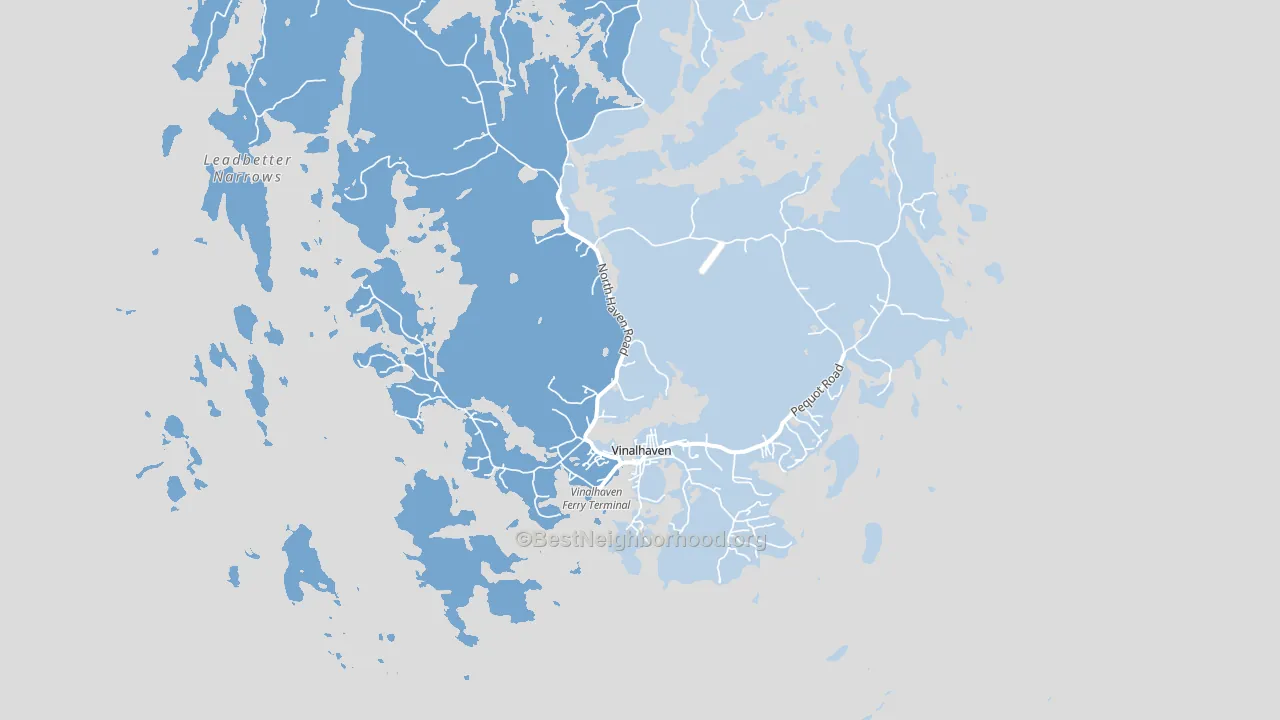 04863, ME block-group political-lean map