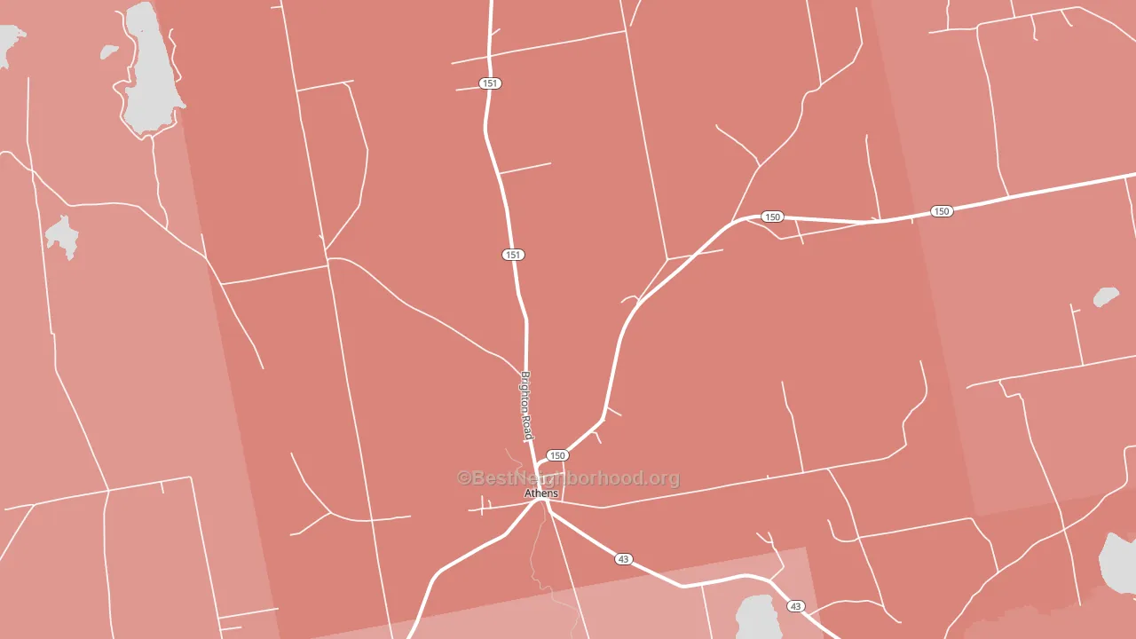 04912, ME block-group political-lean map