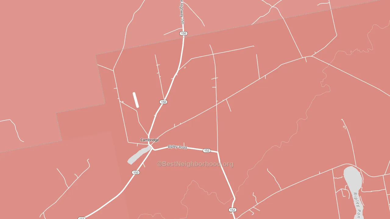 04923, ME block-group political-lean map